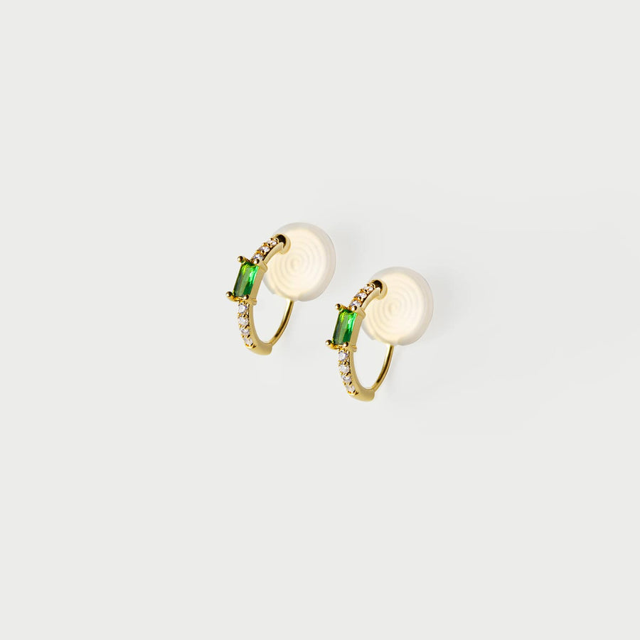 EARA Emerald Clip-on earrings