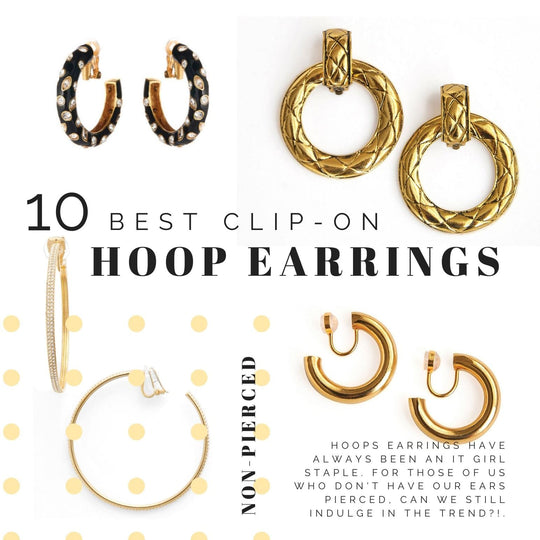 10 Best Clip-On Hoop Earrings
