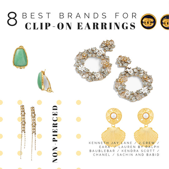 8 Brands with a Great Clip-On Earrings Selection