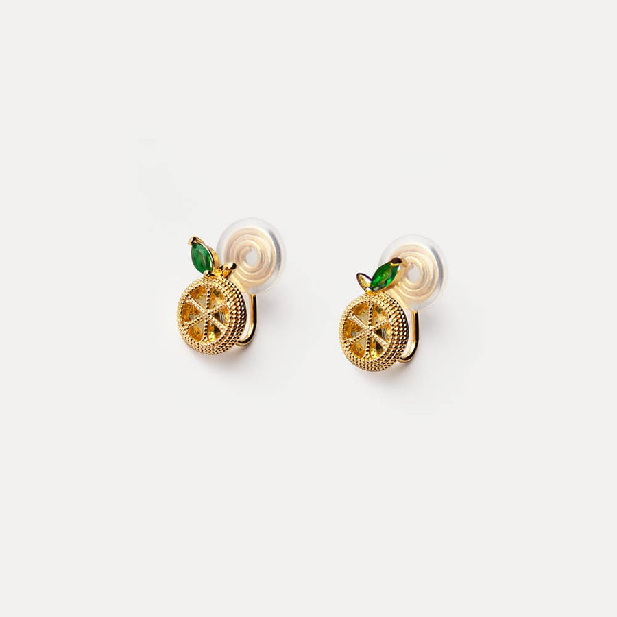 Citrina Clip-on Earrings