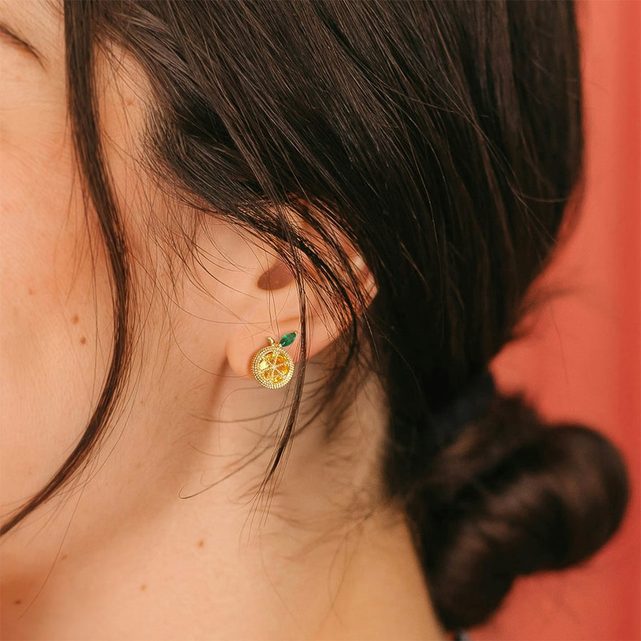 Citrina Clip-on Earrings